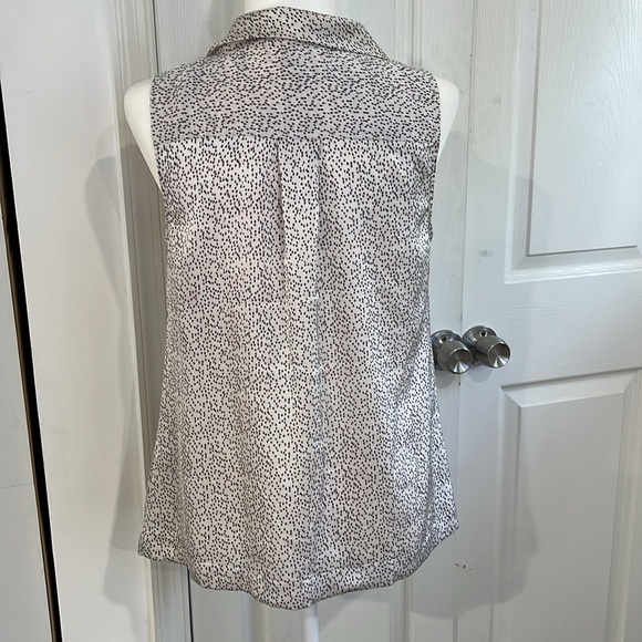 Ann Taylor Speckled Cowl Neck Blouse size 8 - Picture 4 of 9